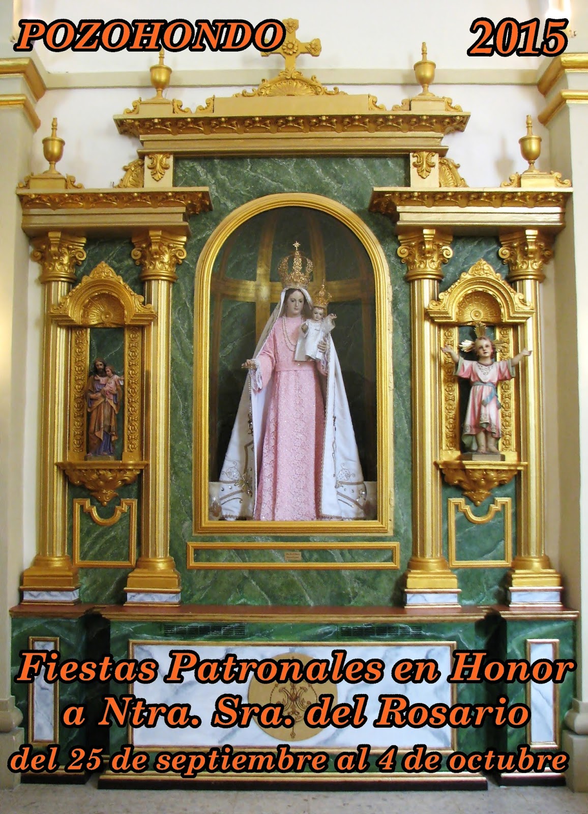 Fiestas en honor a Nuestra Señora del Rosario 2015 Pozohondo